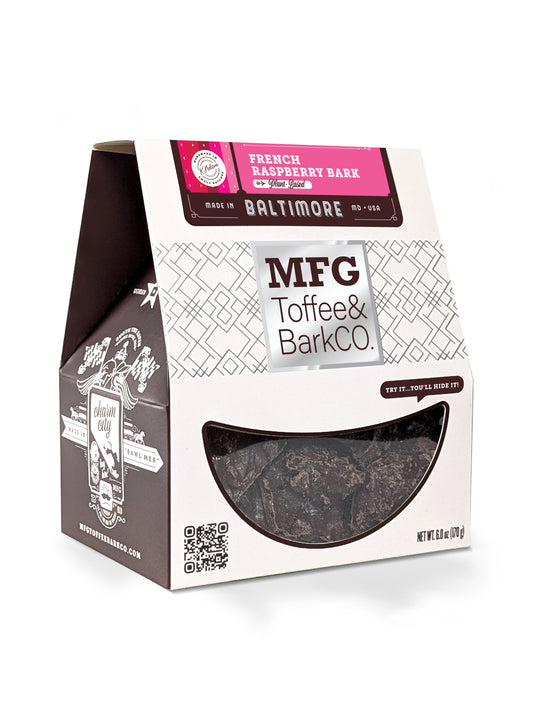 Plant Based French Raspberry Bark 6 oz