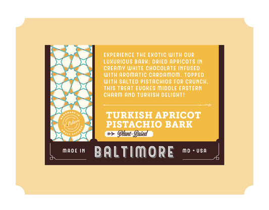 Turkish Apricot Pistachio Bark 6 oz