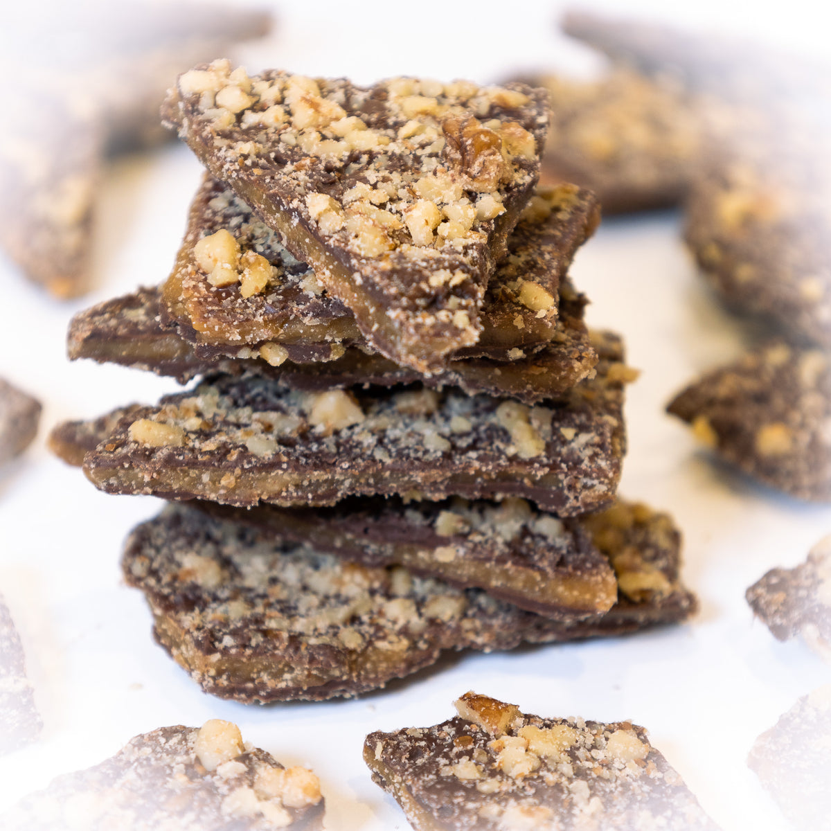 English Walnut Toffee | MFG Toffee & Bark