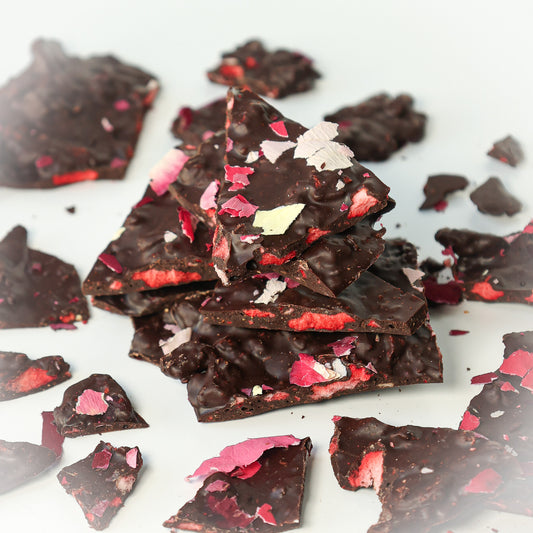 Plant Based California Strawberry Coriander Bark 6 oz
