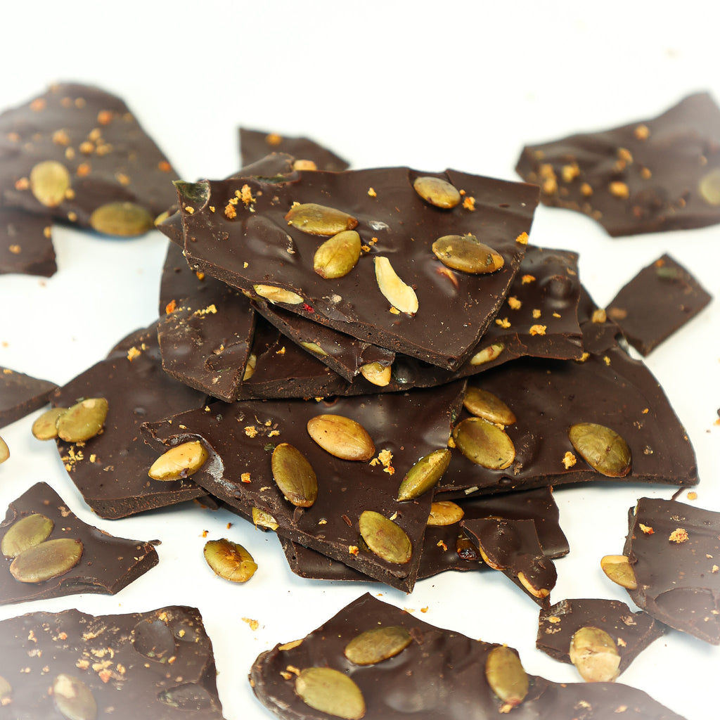 Plant Based Spicy Mexican Pepita Bark