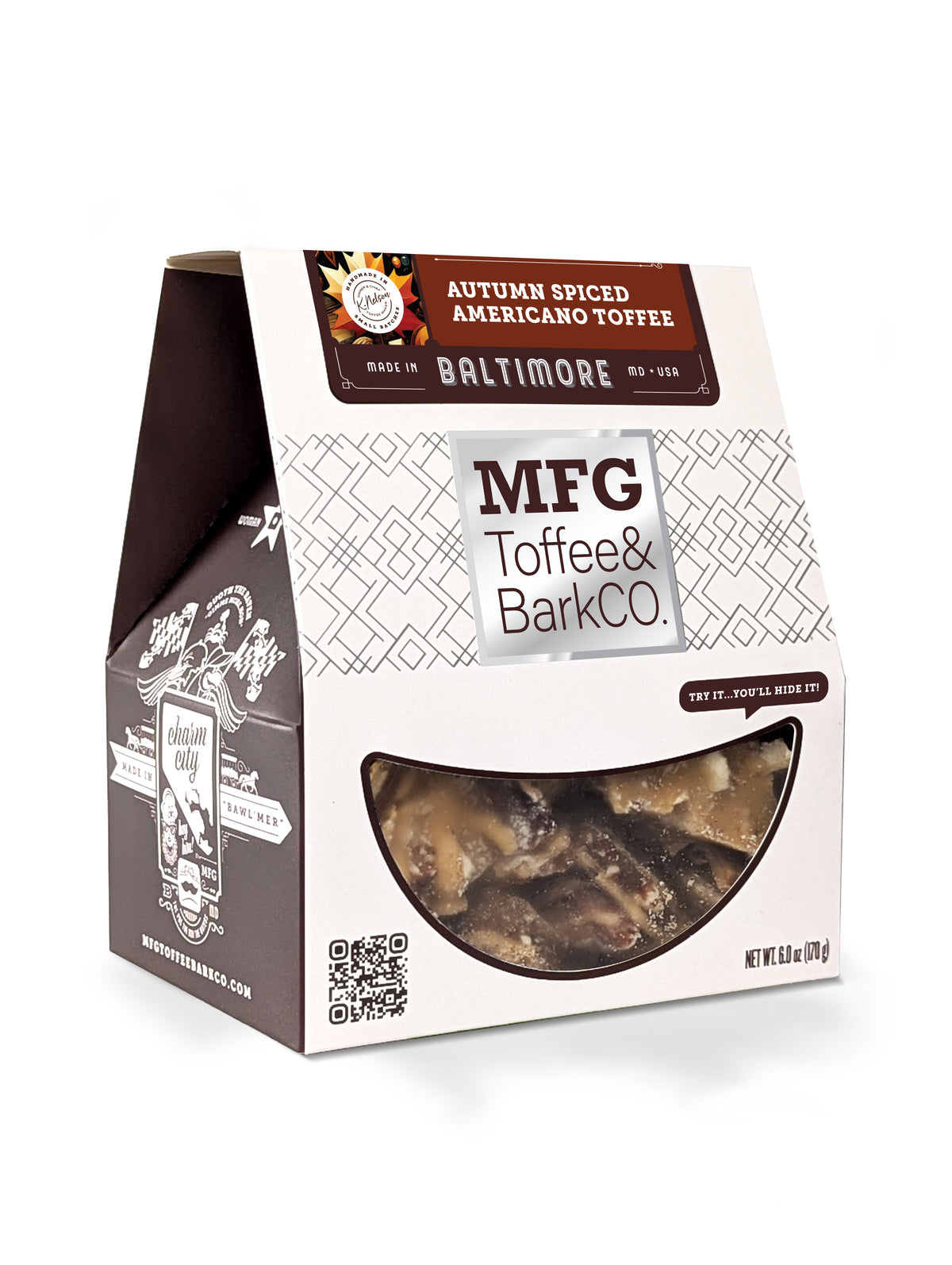 Autumn Spiced Americano Toffee 6 oz