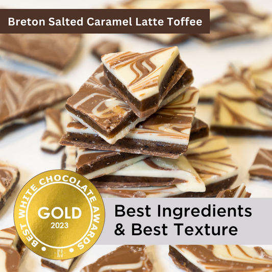 Breton Salted Caramel Latte Toffee 6 oz