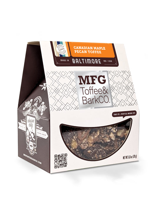 Canadian Maple Pecan Toffee 6 oz