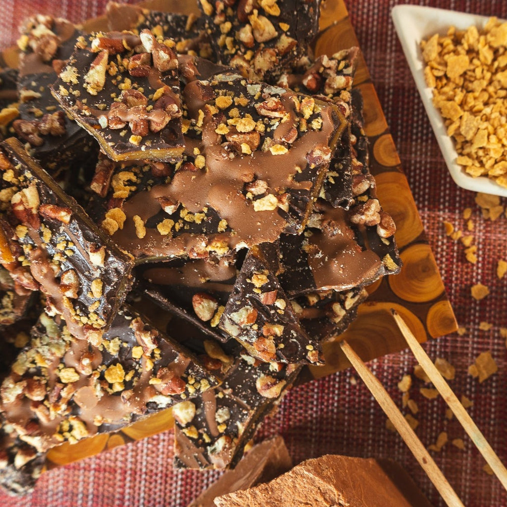 Canadian Maple Pecan Toffee